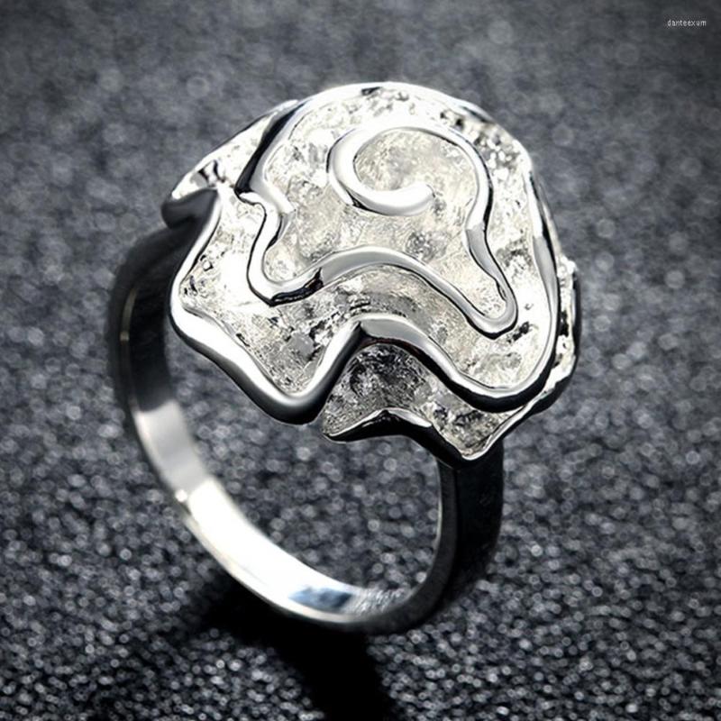 

Wedding Rings Selling 925 Silver Elegant Rose Flower Women Fashion Jewelry For Female Valentine'S Day Party Gift