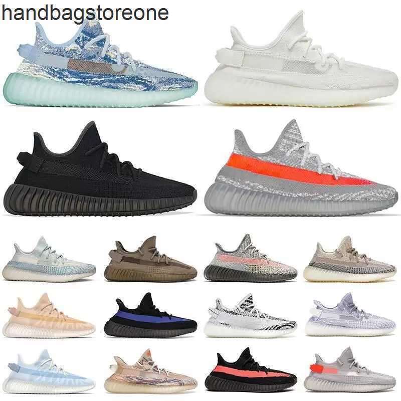 

2022 Mens Sandals Bone 2.0 CMPCT Running Shoes Clay Zebra Cream Dazzling 3M White Black 350 womens Designer Sneakers, S009