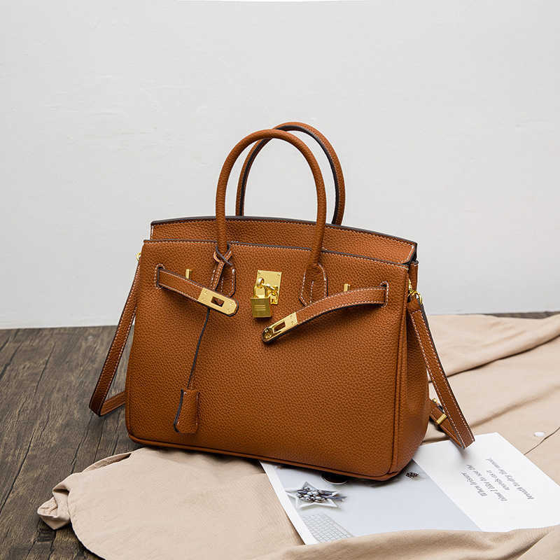 

Designer Bag Herme with 2022 new H home large capacity Messenger Hand, 30cm