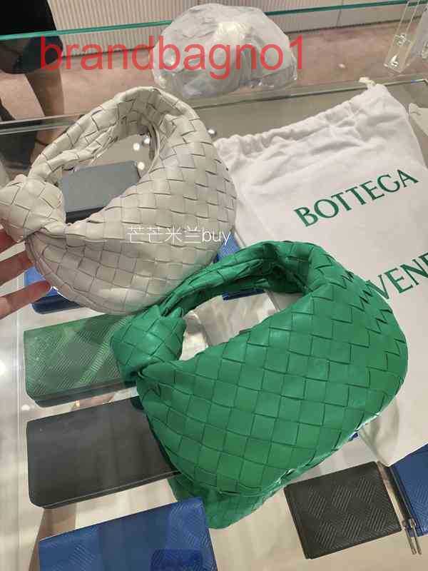 

Designer Handbags Venetas Bottegas Buys Mangmang Milan Jodie Mini Knitting Hand Holding Underarm Bag Designers Bag Crossbody with the logo, Nai cha se