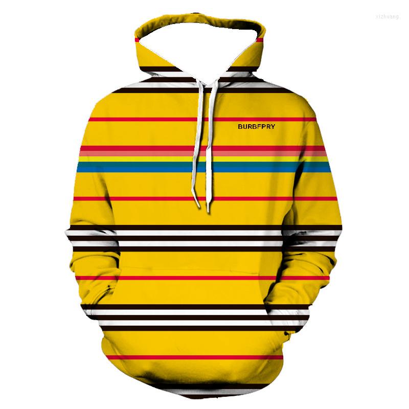 

Men's Hoodies 3D Print Boys Girls Hoodie Sweatshirts Fashion Youth Spring And Autumn Striped Sweater Men Hoody Pullovers, Wy9505