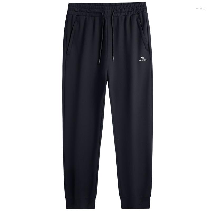 

Men's Pants Arrival Suepr Large Men's Elastic Waist Casual Fashion Autumn And Winter Plus Size  2XL 3XL 4XL 5XL 6XL 7XL 8XL, Navy blue