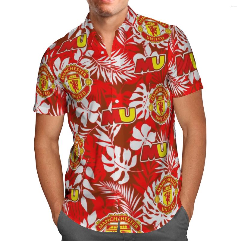 

Men's Casual Shirts Charming Red Art 3D Print Summer Breathable Men's Hawaii Beach Streetwear Short Sleeve 5XL Harajuku Tops, Hawaiian shirt 05