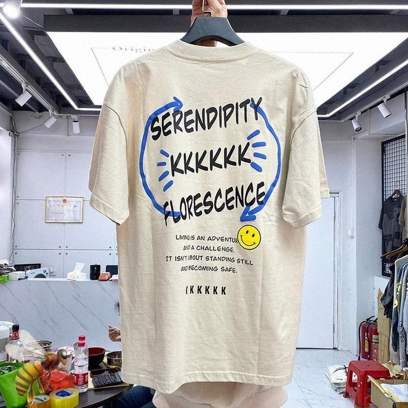 

men's T-Shirts Oversized Kkkkkk T-shirt Men Women High Quality Cotton Vintage Summer Style T ShirtsMen's E2q3#