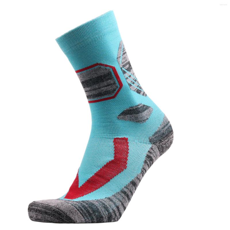 

Men's Socks Selling Winter Skiing Mountaineering Men On Foot Short-barreled Snow Ground Colorful Fashion Socks#4, Blue