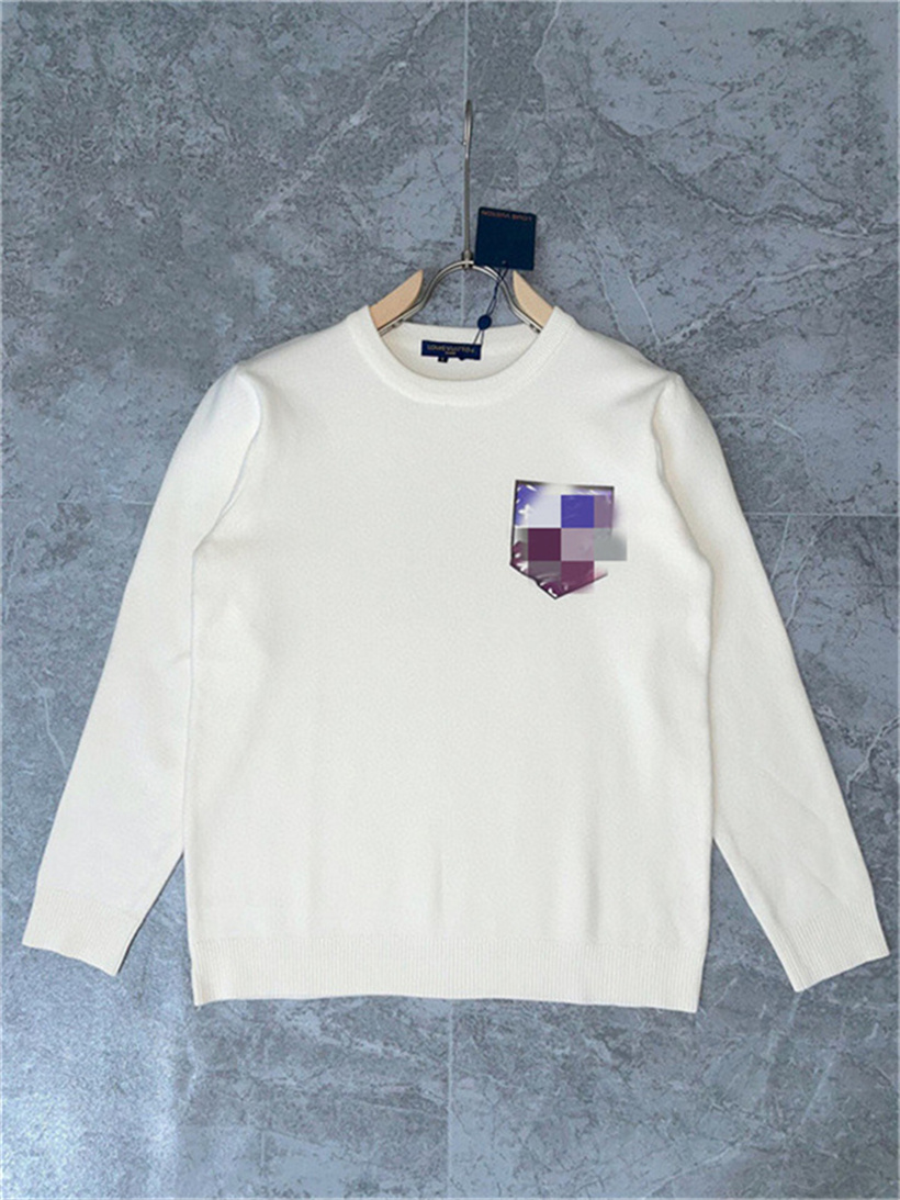 

22ss Designer sweater H embroidery hoodie men wool sweaters casual sweatshirt pullover jacket 004