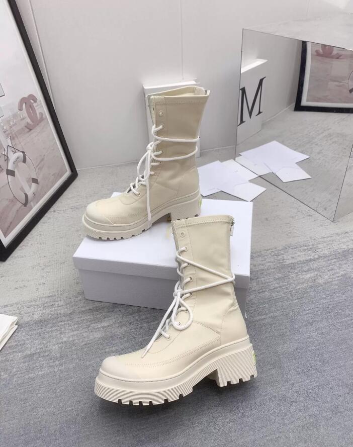 

2022 Black Beige Women Dress Wedding Stiletto High Heeled Party Boots Autumn Genuine Leather Female Martin Boots Pointed Toe Design 35-40