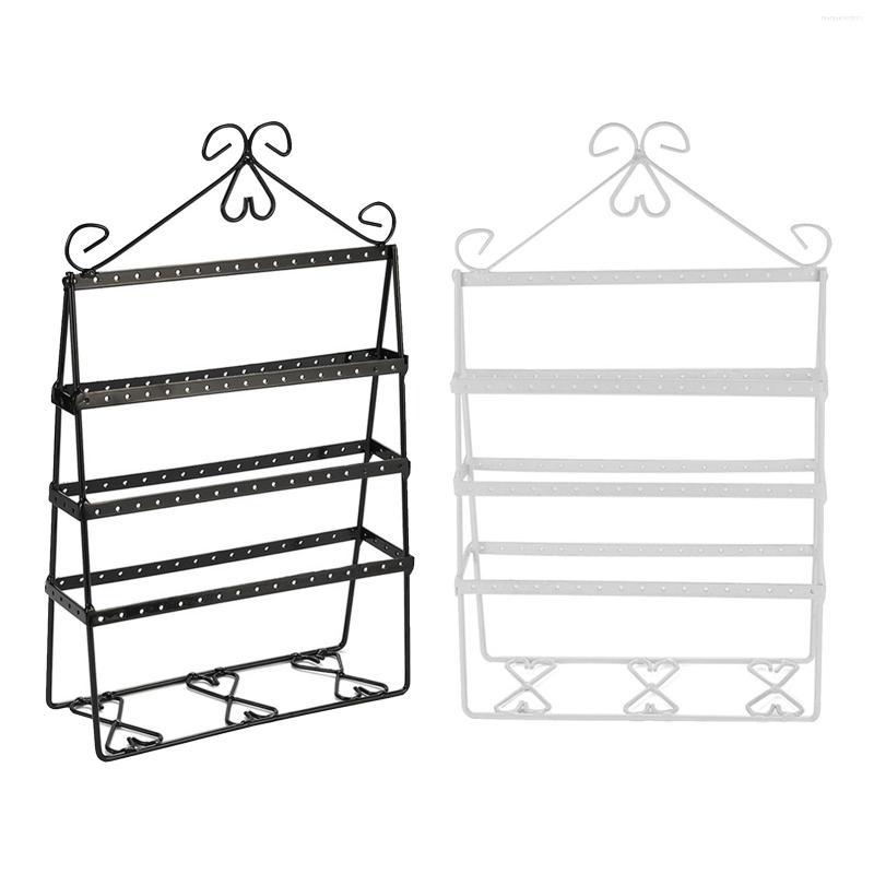 

Jewelry Pouches Metal Display Stand Decoration Earrings Ear Stud Trinket Holder