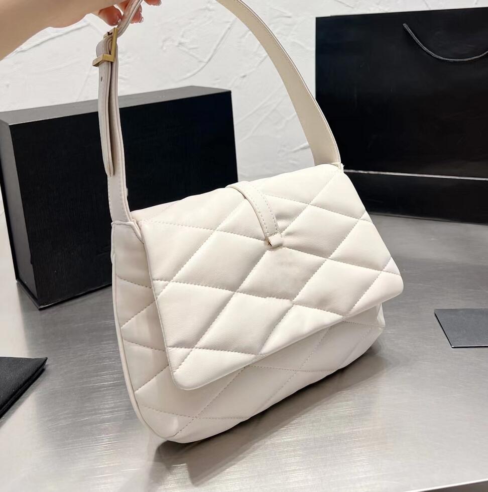 

Designer Solid Color Shoulder Bags Women Leisure Half Moon Axillary package Luxury soft Leather Flip Envelope Bag Women Elegance Handbag Wallet, Black