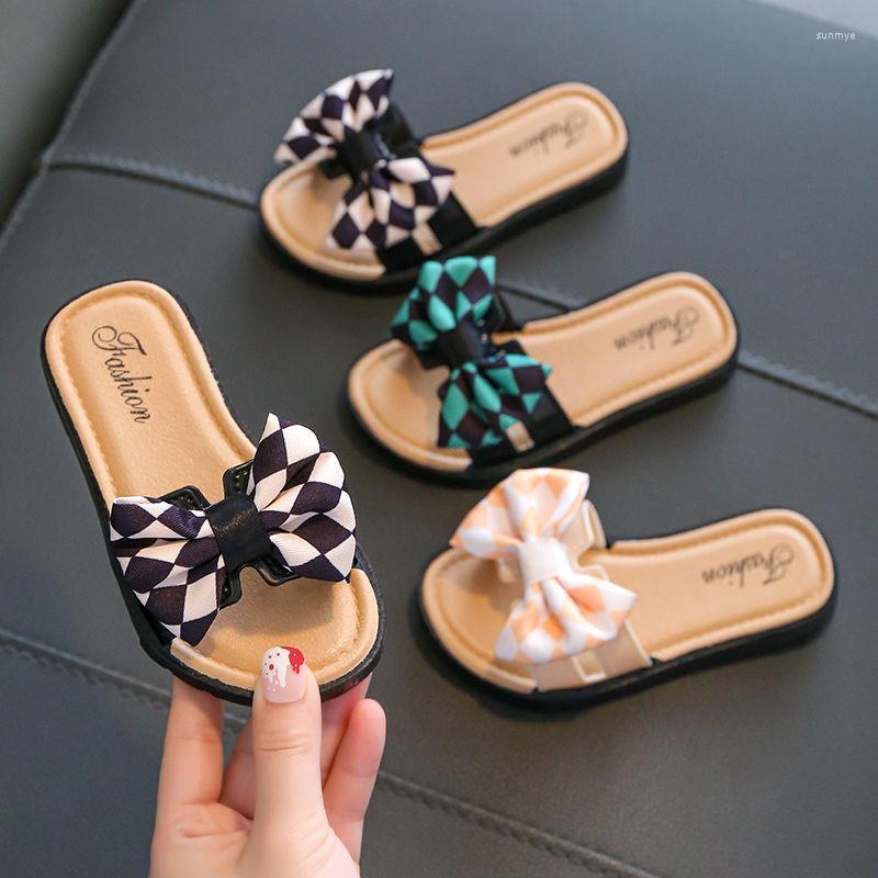 

Slipper Children's Slippers Summer Girls' Shoes Princess Lovely Girl Bath Bathroom Parent-child Non-slip Soft Sole Home