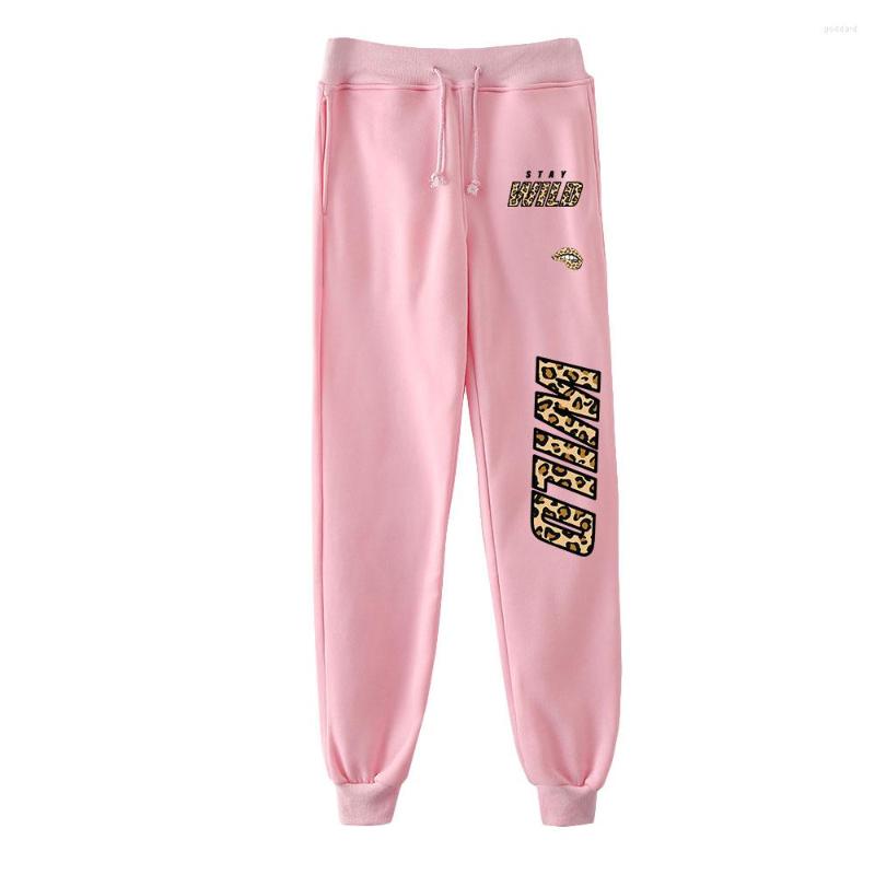 

Men's Pants WAMNI Ben Azelart Elastic Waist Casual Man/Woman Streetwear All-Match Breathable Printed Harajuku, Black