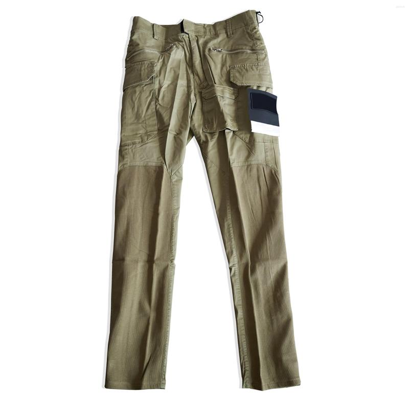 

Men's Pants 2022 TOP Patch Spring And Autumn Men's Multi-pocket Trend Overalls Casual Youth Trendy Straight