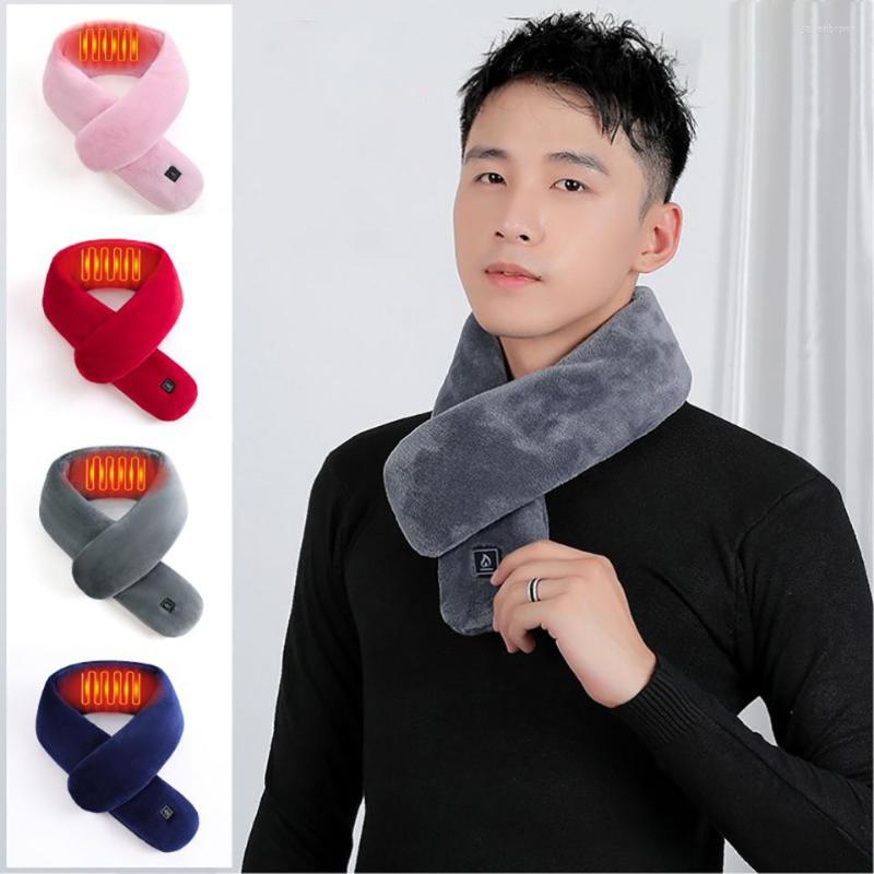 

Bandanas Winter Outdoor Self-heating Scarf Neck Heating Warm Soft Comfortable Fashion Casual Bandana Unisex USB Safe Smart