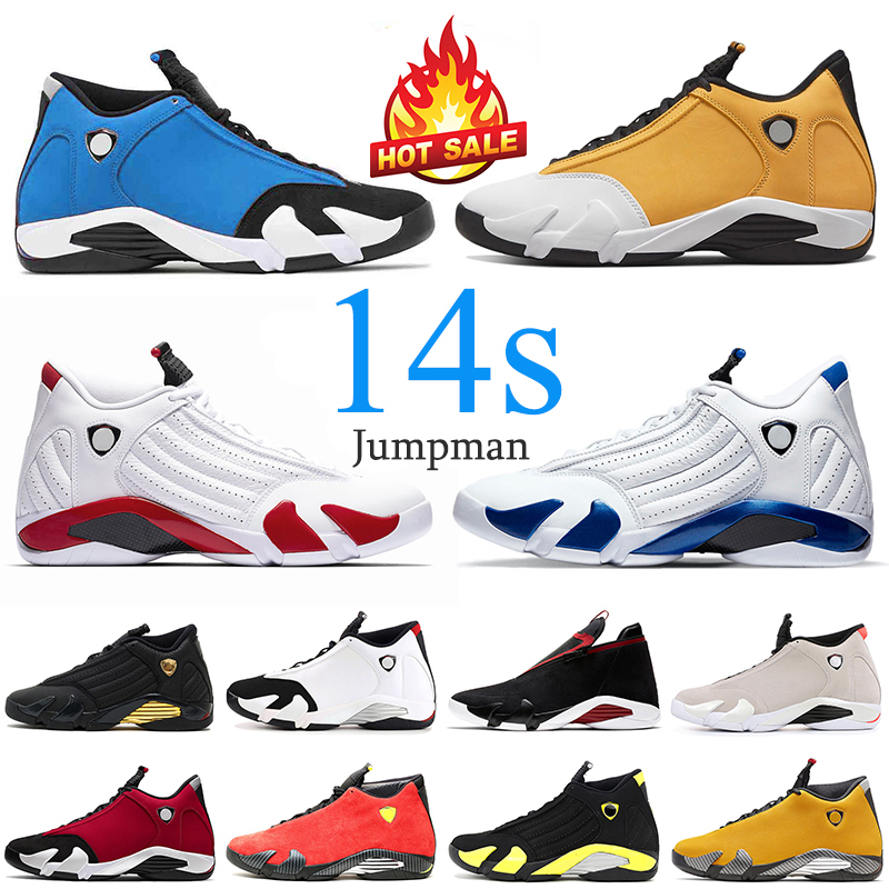 

Jumpman 14 14s Men Basketball Shoes Ginger University Gold Hyper Royal Candy Cane Desert Sand Gym Red Thunder Last Shot Mens Sneakers Outdoor Sports Trainers