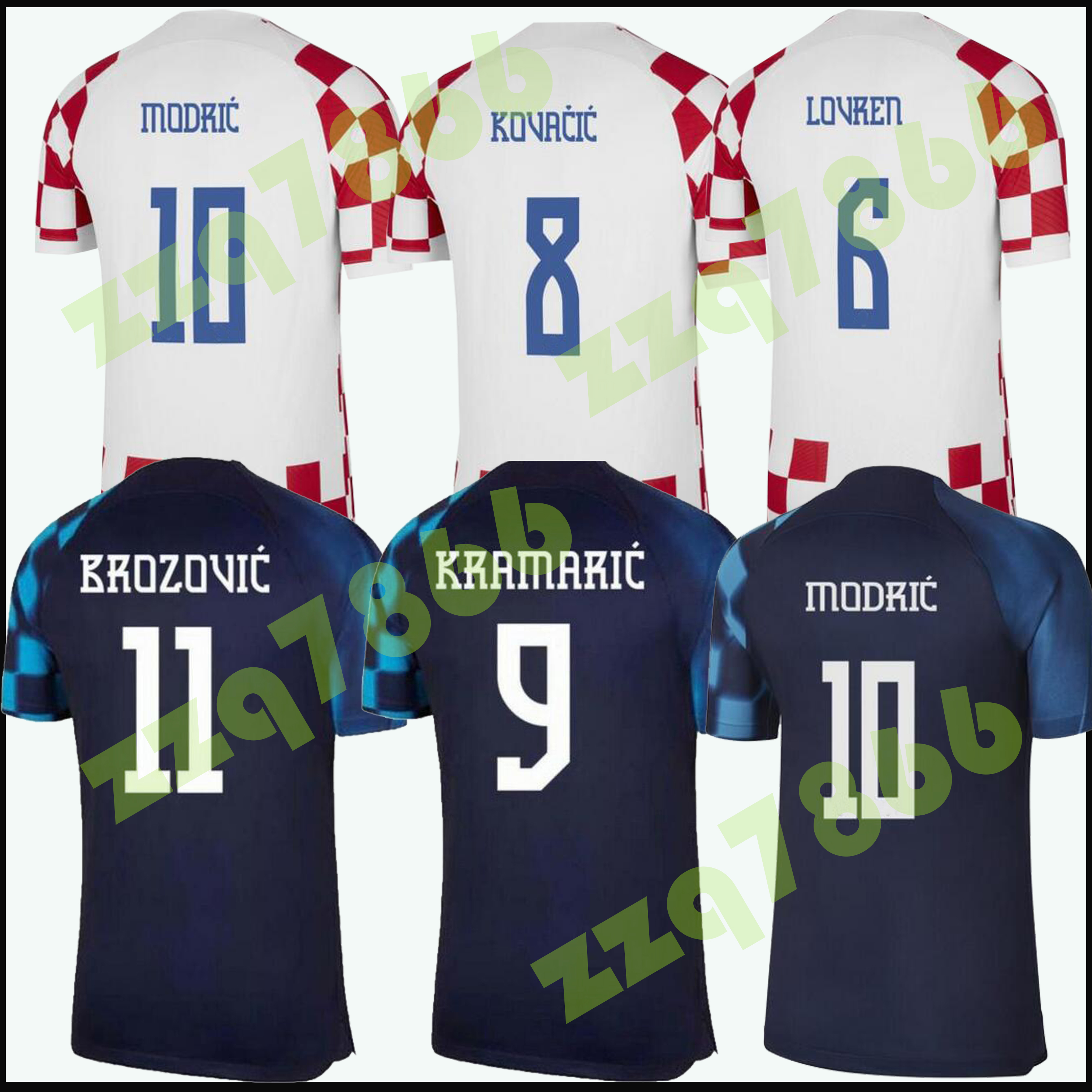 

2022 Croazias national team MODRIC soccer jerseys MANDZUKIC PERISIC KALINIC 22 23 football shirt KOVACIC Rakitic Kramaric Men Kids Kit uniforms, Red