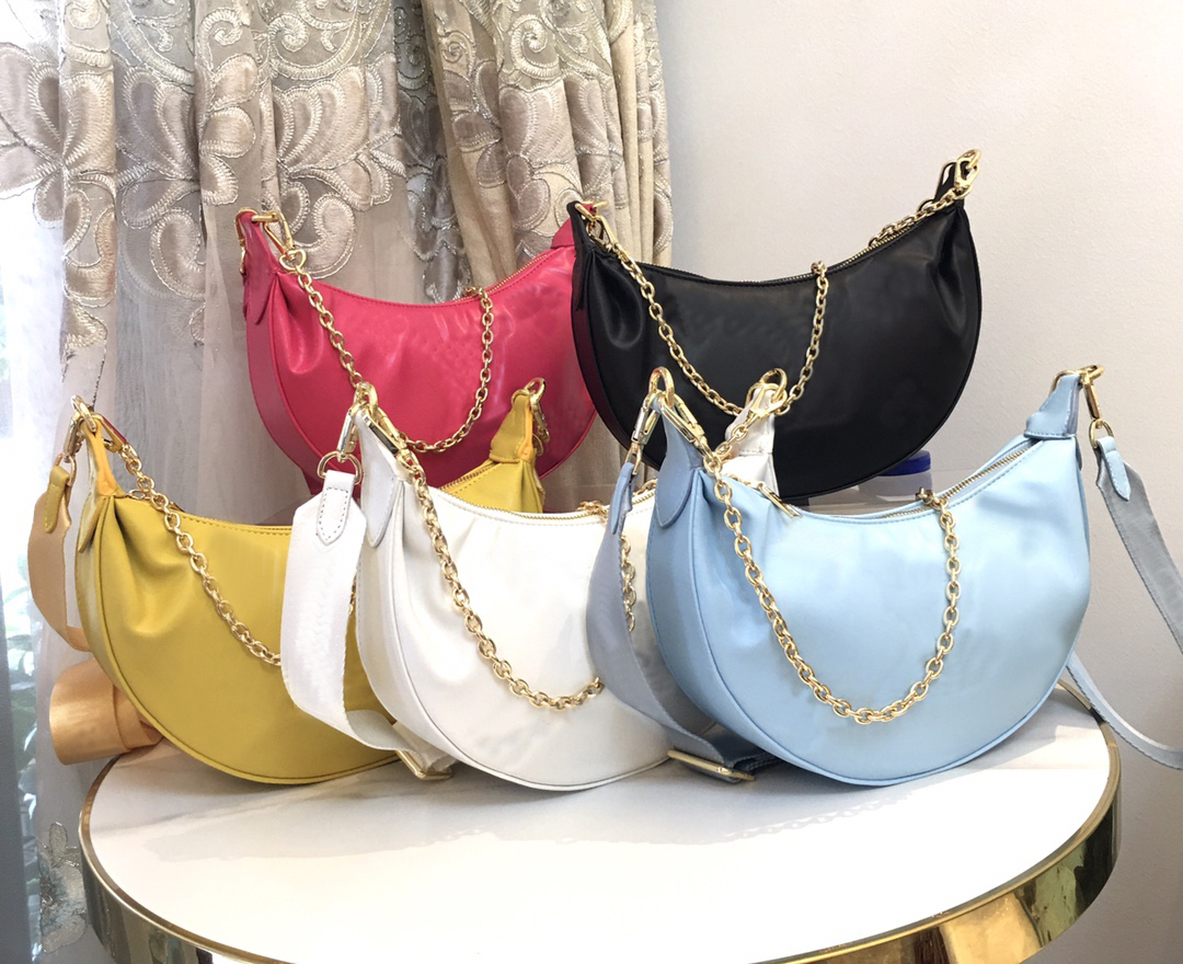 

Designer Luxury Shoulder Bag Wallet Tote Axillary Women Purse Floral Printing Cowhide Leather Detachable Strap Chain Crossbody Bags Satchel Fashion Lady Handbag, Blue