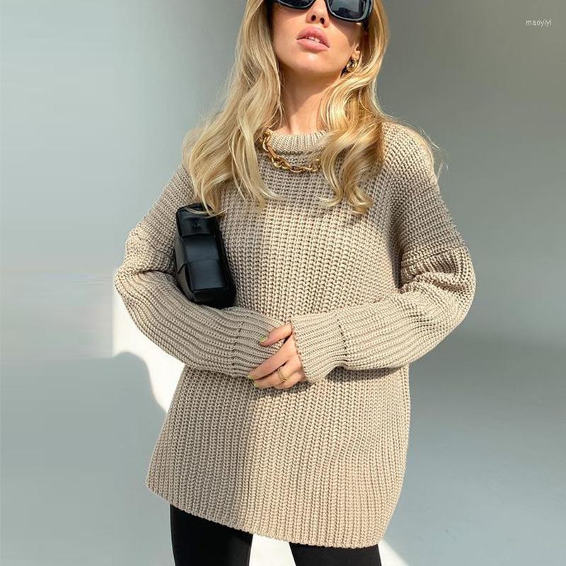 

Women' Sweaters Janrobe Korean Fashion Long Sleeve Loose Pullover Tops 2022 Autumn Women' Basic Casual Knitted Sweater Female Jumper, Black