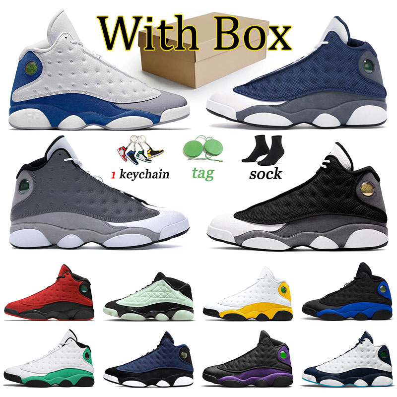 

Hotsale 13 Jumpman Basketball Shoes Women Black Flint Trainers 13s Men French Blue Barons Navy Court Purple Del Sol Starfish Obsidian Sneakers Sports Athletic Shoe, 36-47 hyper royal