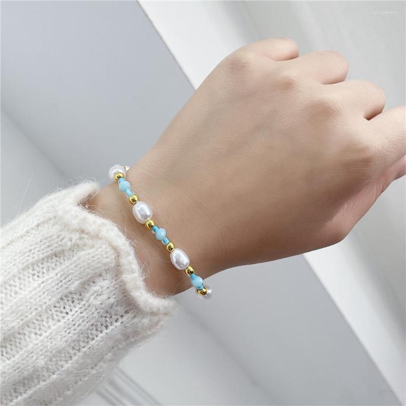 

Strand Bohemia Pearl For Women Girls Summer Gold Bracelet Female 2022 Fashion Jewelry Party Beach Accessories