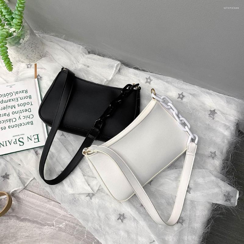 

Shopping Bags Women Casual Simple PU Leather Shoulder Vintage Fashion Solid Color Small Female Daily Handbags, Black