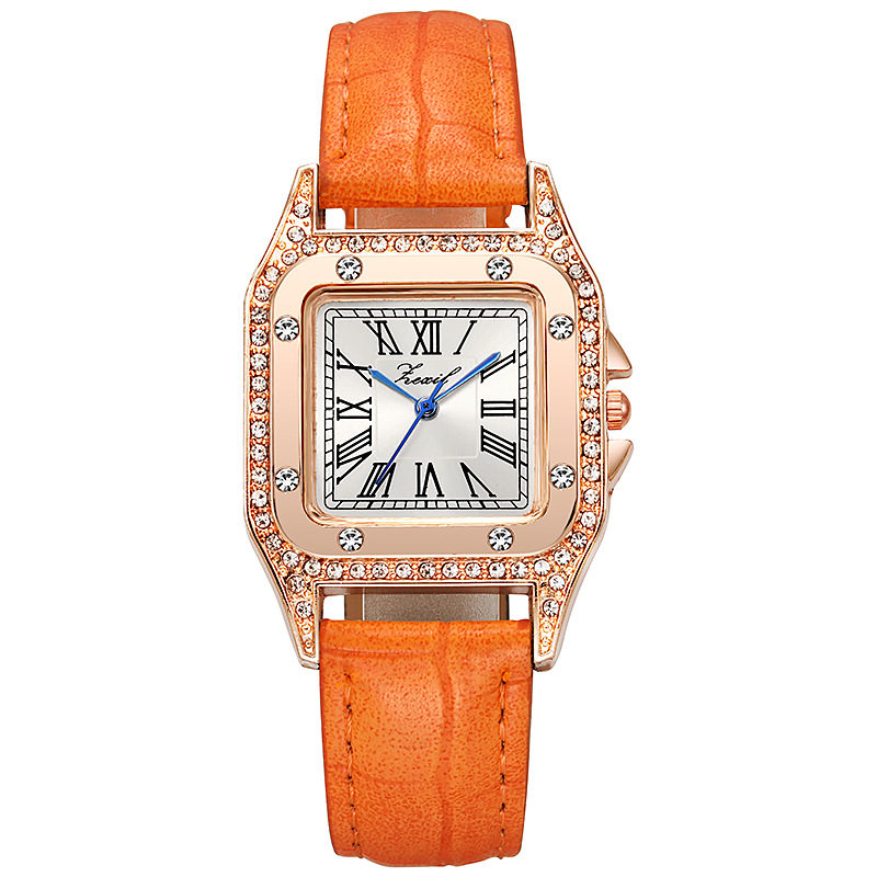 

Fashion Watch 2022 New Small Sugar Cube Niche Luxury Square Women's Watch, Maintenance tools 6pcs