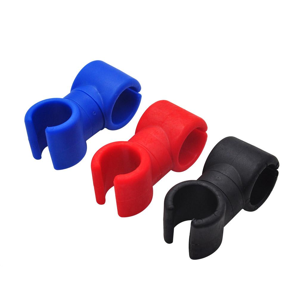 

smoke pipe accessories Plastic Hookah Hose Holder For Clamp 74x24 mm Clip Shisha Hookahs Accessory Mix Three Color