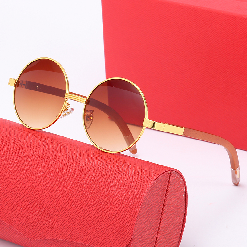 

sunglasses men shades designer women sunglasses mens glasse fashion goggle round wrap metal gold silver original box eyeglasses pilot lunette carti glasses