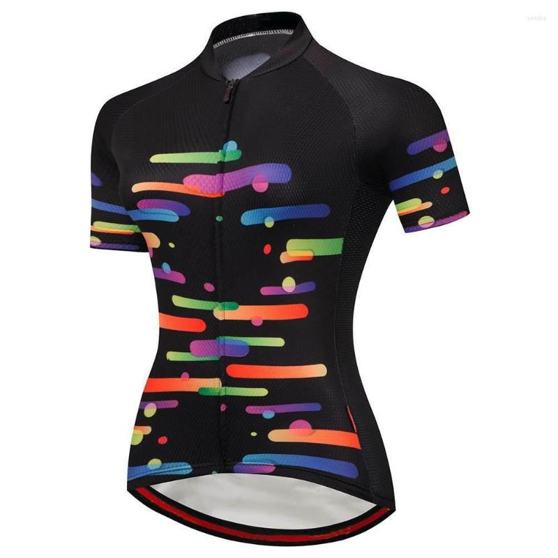 

Racing Jackets Outdoor Quick-Drying Sport Bicycle Shirt Professionally Cycling Jersey Women Summer Short Sleeve Bike Ciclismo