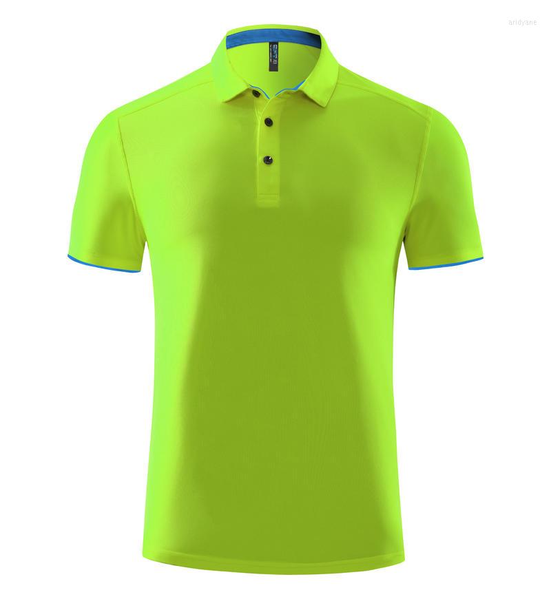 

Men' Polos R257-4 2022 Men' Green Polo Shirt Mens Casual Male Short Sleeve High Quantity, F11013