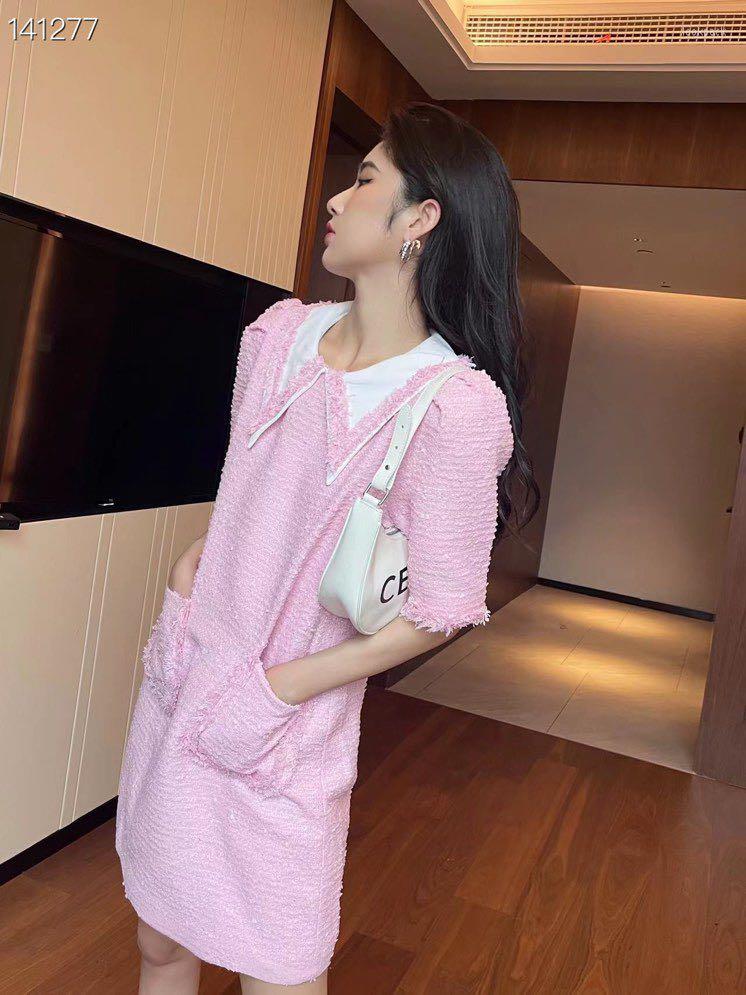 

Casual Dresses XC281 High Quality Fashion Women 2022 Spring Dress Luxury European Design Party Style, Picture shown