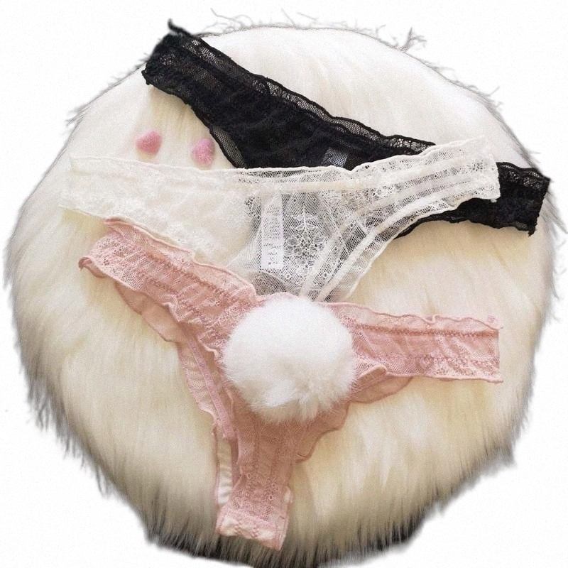 

women's Panties Sexy Tail Thong Lace Women's Breathable Hollow Seamless Underwear T Pants UnderwearWomen's I5e3#, Grey 2
