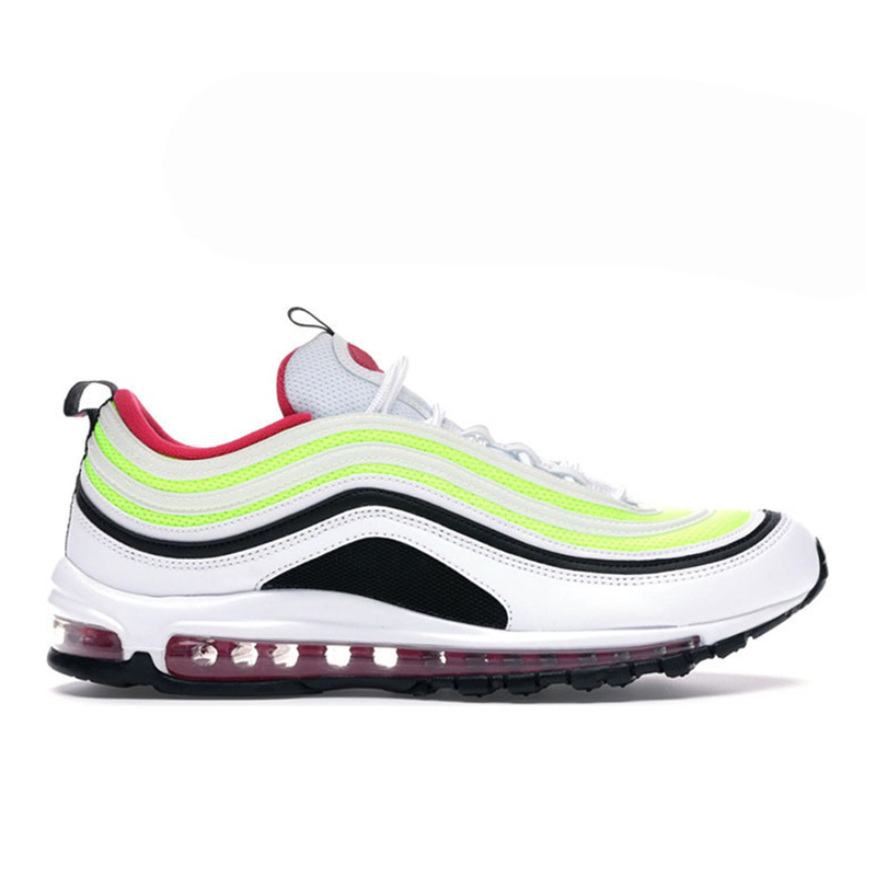 

97 max air men women Running Shoes airmaxs 97s Sean Wotherspoon Black Gold Silver Bullet Midnight Navy Bred Reflective Sail Outdoor mens trainer, #6