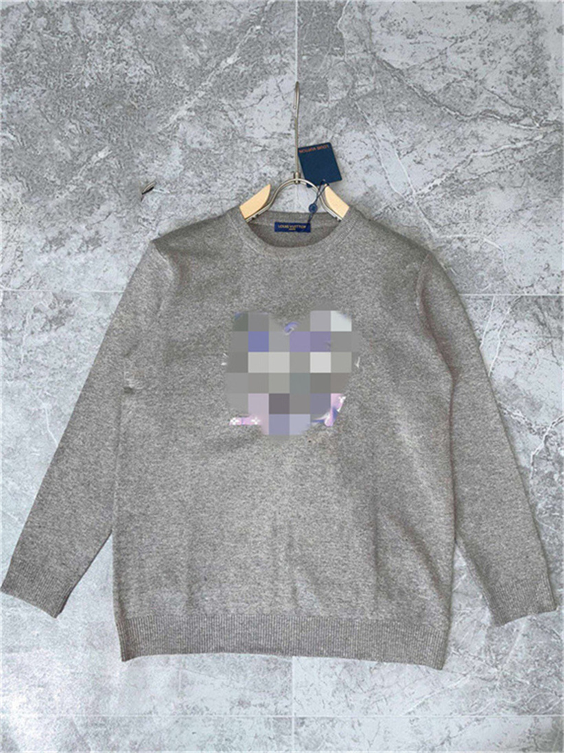 

22ss Designer sweater H embroidery hoodie men wool sweaters casual sweatshirt pullover jacket 012