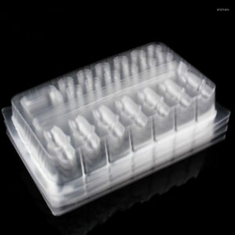 

Tattoo Needles Ink Clear 20x Plastic Pigment Tray Palette For H Cartridge Holder