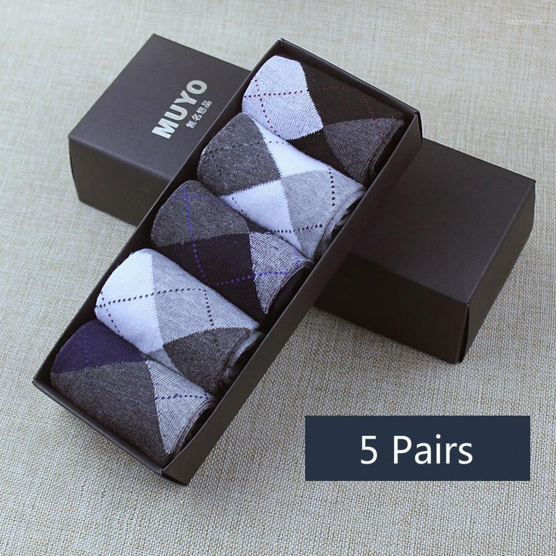 

Men's Socks 5 Pairs 2022 Spring Autumn Male Breathable High Quality Casual Business Cotton Solid Color Elastic Man Gift, 2 pairs white