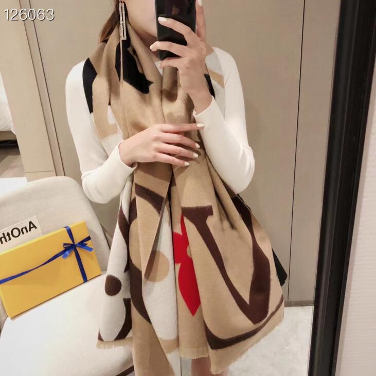 

2022 hot winter cashmere scarf high-end soft thick fashion women's SHAWL 180x70cm