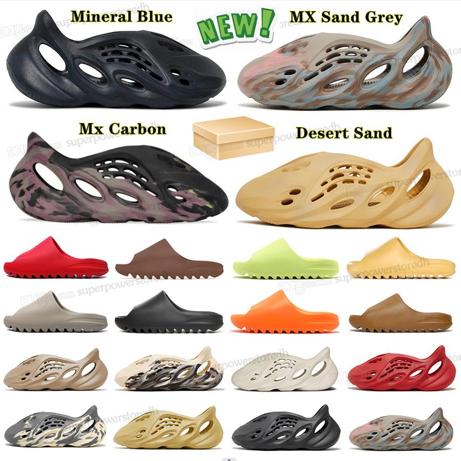 

Designer Vermillion Mineral Sandals Slide Slippers Ochre Runr MX Cream Clay Moon Grey Ararat Sport Shoes White Carbon Desert Mens women Foam Slides, Hello