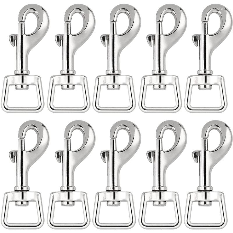 

Dog Collars 20Pc Snap Hooks For Leash Collar Linking Heavy Duty Swivel Clasp Eye Bolt Buckle Trigger Clip Spring Pet