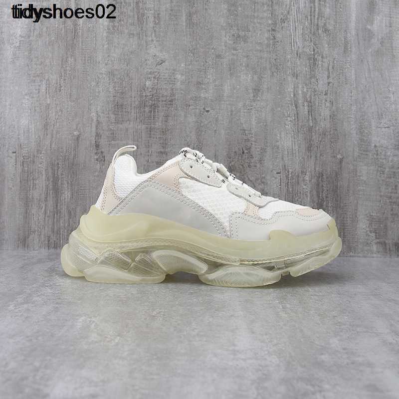 

Paris 2022 Youth New Medium Heel Round Head Shallow Mouth Mesh Youth Trend High Daddy Shoes, Milky white with letters