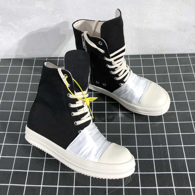 

Mens Boots Male Canvas Shoes Sneakers Casual Big Size Summer Breathable High Top 20D50237C 8, Black