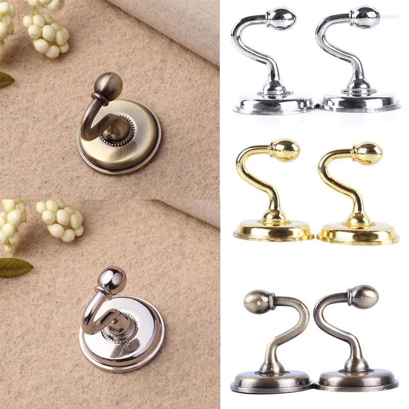 

Jewelry Pouches Curtain Accessories Small Round Head Hook Metal Wall