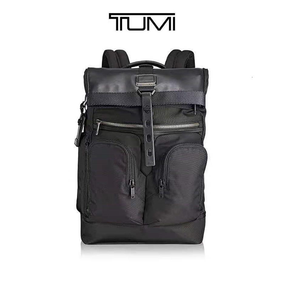 

Tumi Business Alpha Bravo 232388 Roll Multi Tuming Men's Backpack Bag Purpose Computer Top Series Cgtlu249w, Blue