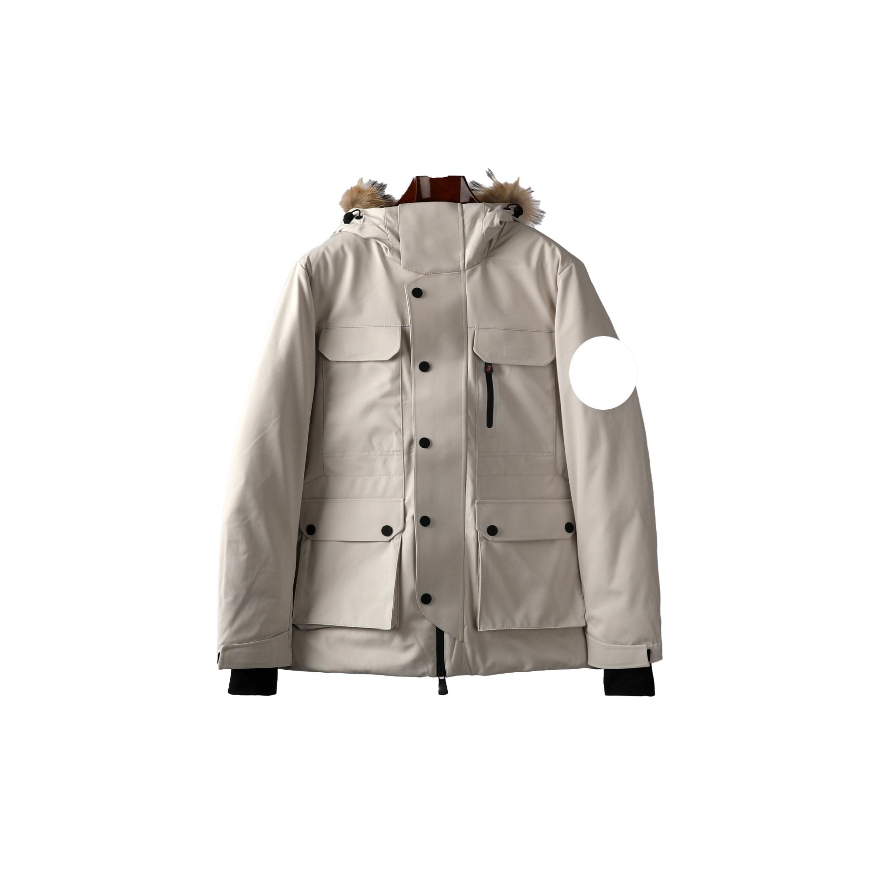 

2022 Mens Down Jacket Coat Embroidered letter Hooded Waterproof Windbreaker Womens Thick clothing 2color, Supplement (not shipped separately)