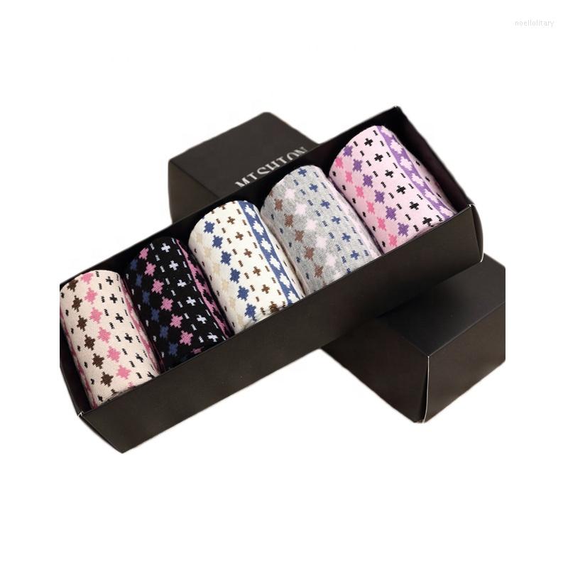 

Women Socks China Foreign Trade Cute Teenage Girls Ankle Cotton Box Packaging, A3