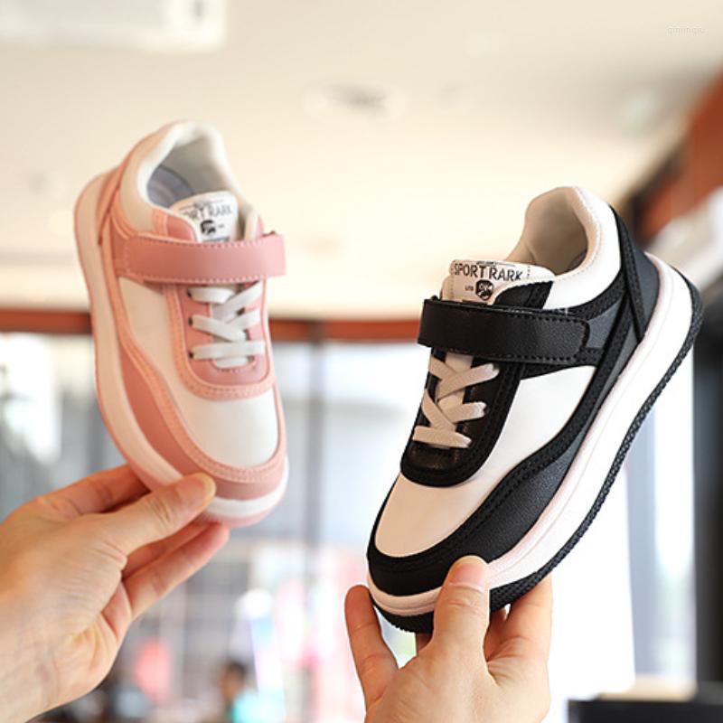 

Athletic Shoes Boys Running Girls Casual Soft Sole 2022 Autumn Children Sports Back To School Fashion Non-slip, Black