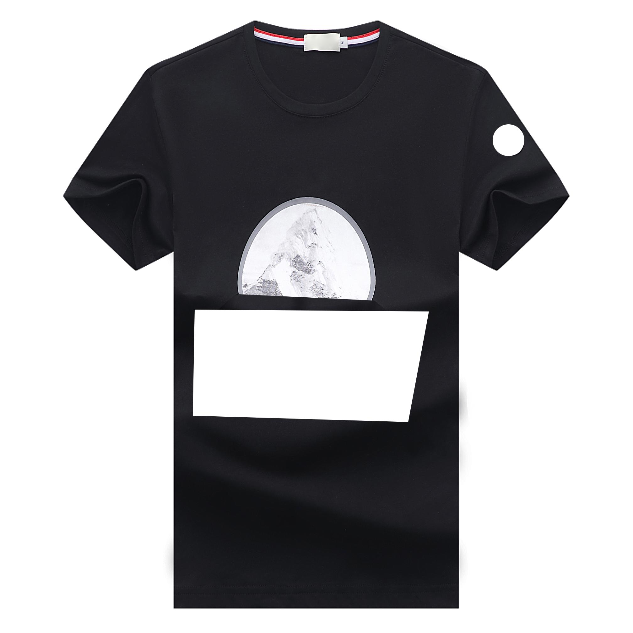 

2022 Mens T Shirts Big print design Embroidered Letter Badge Womens Tees 3color, Supplement (not shipped separately)