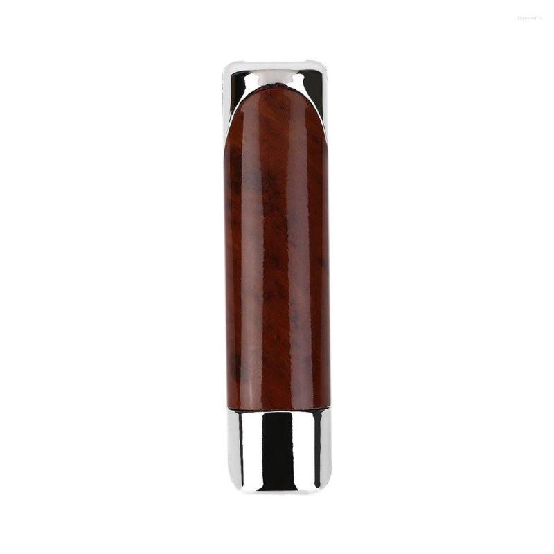 

Interior Decorations Car Wooden Style Hand Brake Ebrake Handle Break Protect Cover Universal The Lever