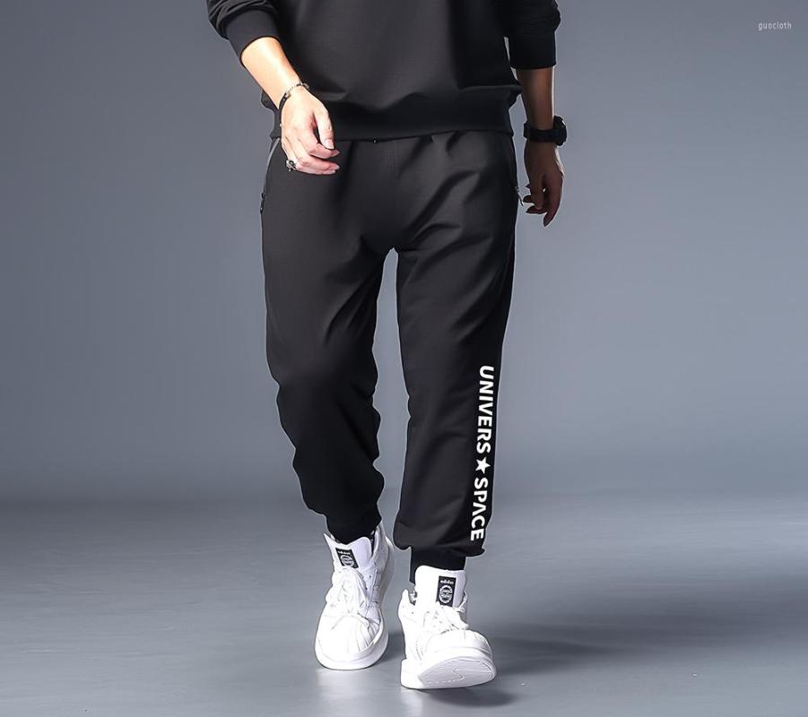 

Men's Pants 7XL 6XL 5XL XXXXL Plus Size Multi-Pocket Cargo Men Harajuku Hip Hop Streetwear Joggers Man Elastic Waist Sweatpants, Black