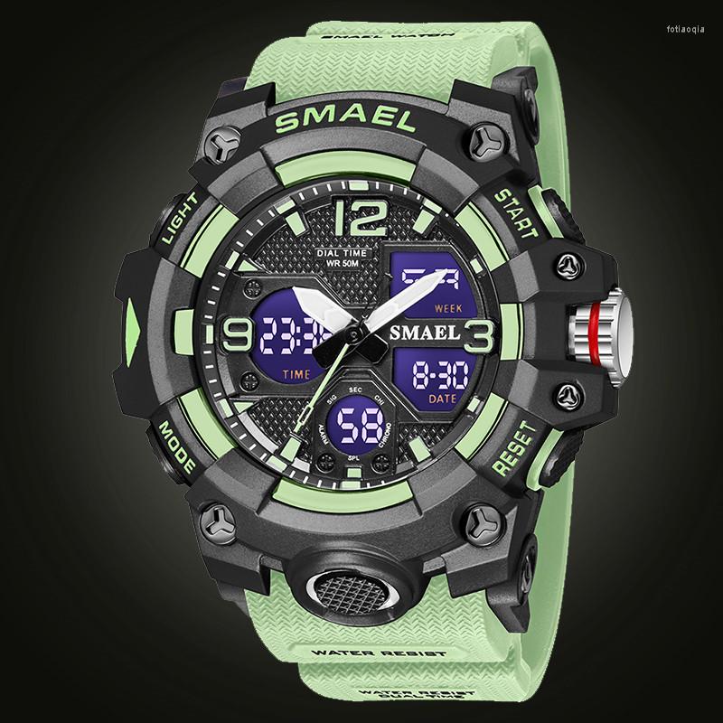 

Wristwatches Men Quartz Watches Top Brand Sport Date Male Waterproof Stainless Watch Relogio Masculino, Psm8008blackblue