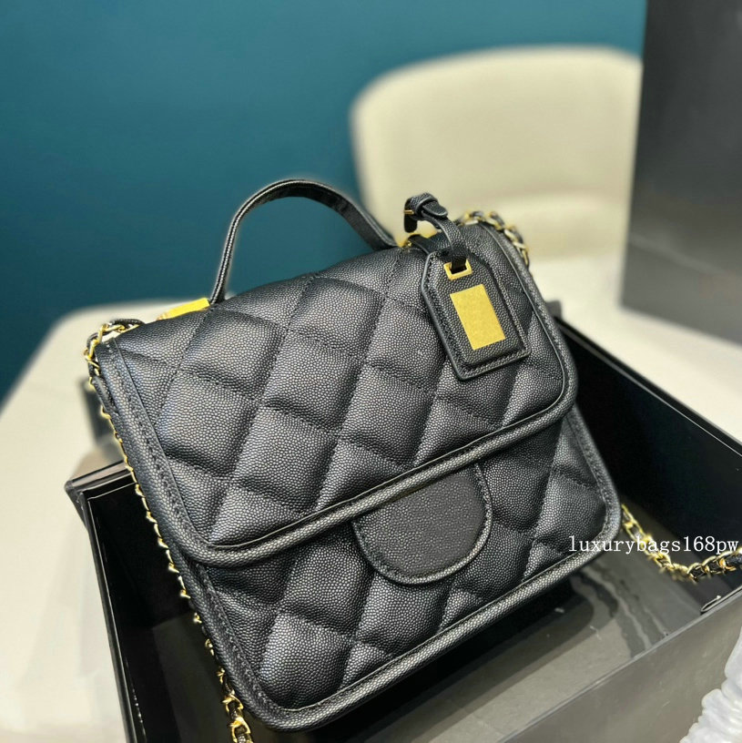 

Women Chain Shoulder Crossbody Bags Lady Purse Messenger Bag Designer Handbags Wallets backpack female purse Genuine leather Saddle, Box single shot can not be sent